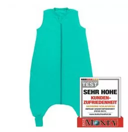 Gefütterter Kinderschlafsack mit Beinen in 2.5 Tog