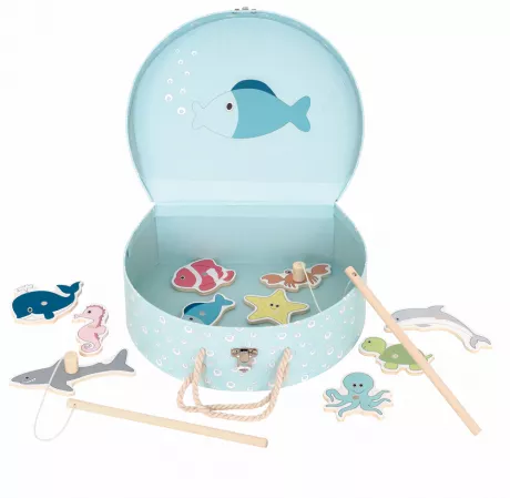 Kids Style Lounge | Jabadabado Holz Angelspiel im Koffer - multi | Kindermode online kaufen