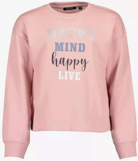 Girls Sweatshirt aus reiner Baumwolle | Blue Seven | ADLER Mode Onlineshop