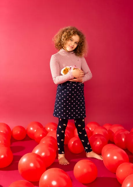 Kinder-Shirt best friends forever turtle - ash rose stripes - Blutsgeschwister Fashion Online Shop