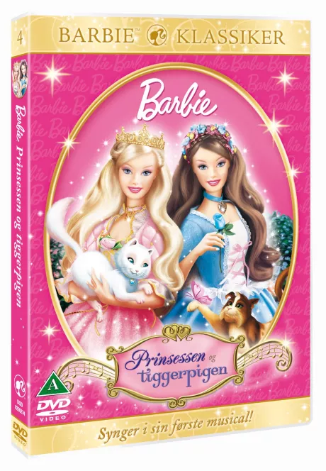 Barbie prinsessen og tiggerpigen dvd
