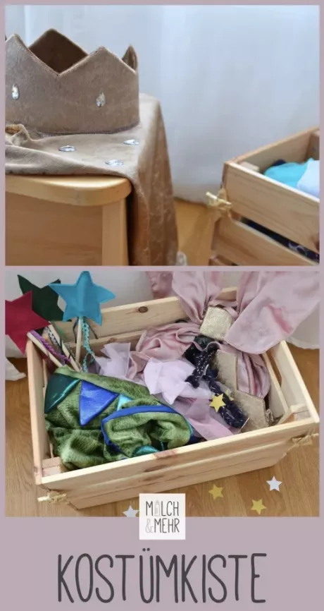 Verkleidungsgegenstände für Kostümkiste