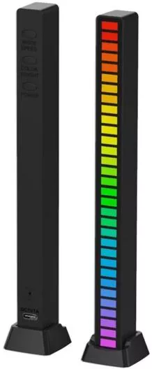 Infinity variedades Barra Rítmica Led Rgb Captação Ativadas Por Voz Com Luz Inteligente Game Pc Tv Som Automotivo | SHEIN Brasil