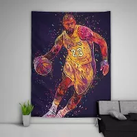 Basketball James Wandteppich Kunst Wandbehang Tisch Bettdecke Wohnkultur | eBay