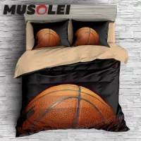 MUSOLEI 3D Digitale Printin Leidenschaft Harte basketball Bettwäsche Bettbezug-set Bett Blatt Kissen Bettwäsche Twin königin könig ali-6wYDv7