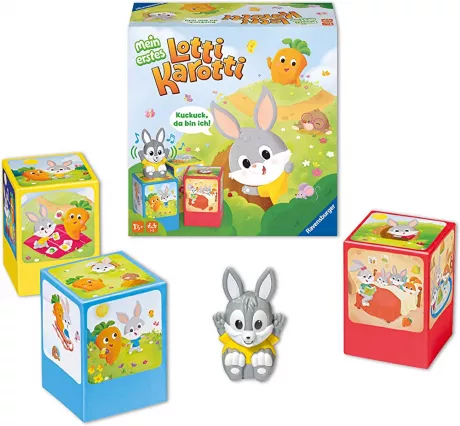Ravensburger 20916 - Mein erstes Lotti Karotti, ein erstes Spiel für Kinder ab 1 ½ Jahren des Kinderspiel-Klassikers Lotti Karotti: Amazon.de: Spielzeug