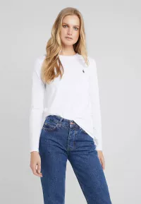 Polo Ralph Lauren Langarmshirt - white - Zalando.de