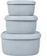 BLUE GINKGO Silikon-Lebensmittel-Aufbewahrungsbehälter-Set