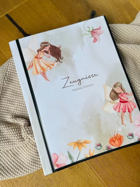 Personalisierte Zeugnismappe Geschenk Einschulung - Etsy.de