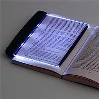 Uonlytech Luz de leitura de LED, luz noturna, livro familiar, luz de leitura, cuidado com os olhos, marcador de livro portátil para leitura na cama carro (branca) | Amazon.com.br
