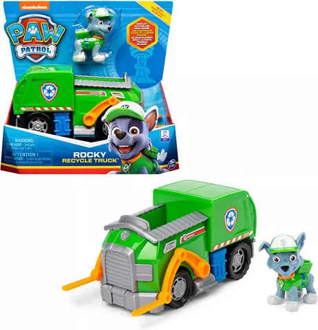 Paw Patrol Paw Patrol Recyclingwagen mit Rocky