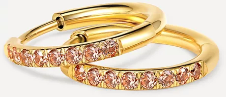 Everlasting Love OHRRINGE GOLD | ICRUSH Jewelry | Hochwertiger Schmuck