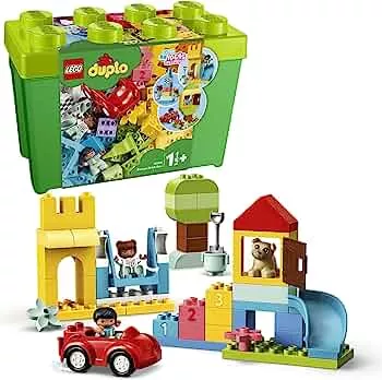 LEGO 10914 DUPLO Deluxe Steinebox, Lernspielzeug