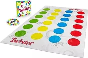 Hasbro Gaming Twister Partyspiel für Familien und Kinder, Twister Spiel ab 6 Jahren, klassisches Spiel für drinnen und draußen: Amazon.de: Spielzeug