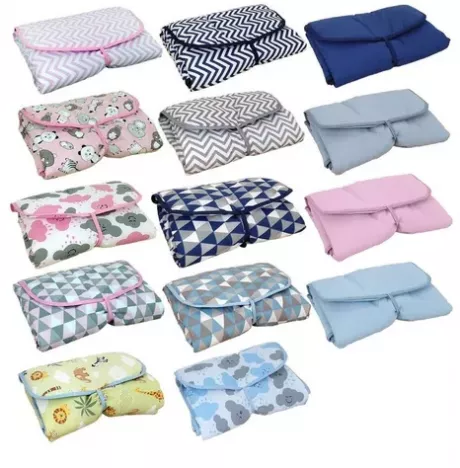 Trocador De Fralda Impermeável Dobrável Lindas Estampas | Parcelamento sem juros