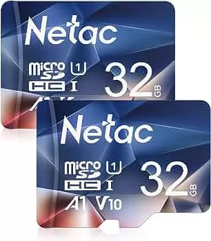 Netac 2er-Pack 32G Speicherkarte,Micro SD Karte, TF Memory Card UHS-I bis zu 90/10 MB/s für Kameras, Dashcam, Switch und Smartphones: Amazon.de: Computer & Zubehör
