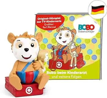 tonies Hörfiguren für Toniebox, Bobo Siebenschläfer – Bobo beim Kinderarzt, Original Hörspiel zur TV-Kinderserie, ab 3 Jahren, Spielzeit ca. 46 Minuten: Amazon.de: Spielzeug