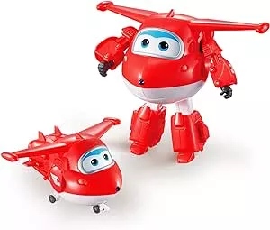 Super Wings Jett 5' Transforming Character Easy Transformation Character Preschool Kids Toys for 3+ Year Old Boys Girls: Amazon.de: Games