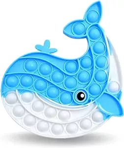 Steemjoey Push IT and POP Bubble, Sensorisches Fidget Spielzeug, Whale Stressabbau Spielzeug, Erwachsene und Kinder zu entlasten Angst und Autismus: Amazon.de: Spielzeug