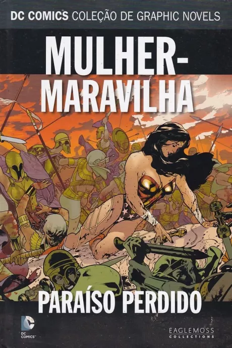 DC Comics - Coleção de Graphic Novels 026 - Mulher-Maravilha - Paraíso Perdido Editora Eaglemoss Gibis Quadrinhos HQs Mangás - Rika Comic Shop - Rika Comic Shop