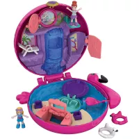 Polly Pocket Pocket World Flamingo-Schwimmring Schatulle, Polly Pocket | myToys