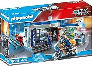 PLAYMOBIL City Action 70568 Polizei: Flucht aus dem Gefängnis, Für Kinder von 4 - 10 Jahre: Amazon.de: Spielzeug