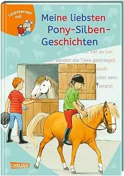 LESEMAUS zum Lesenlernen Sammelbände: Meine liebsten Pony-Silben-Geschichten: 3 Geschichten in 1 Band | Lesetexte mit farbiger Silbenmarkierung : Neubauer, Annette, Vohwinkel, Astrid: Amazon.de: Bücher