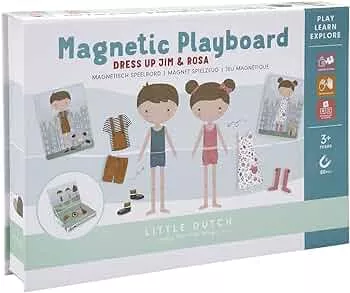 Little Dutch 4756 Magnet Spielbox - Jim & Rosa: Amazon.de: Spielzeug