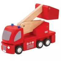 PLANTOYS Feuerwehrauto handlich mit Hebebühne