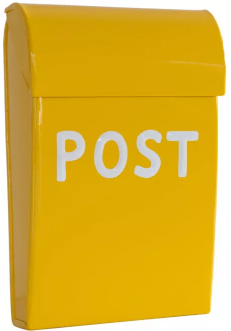 Bruka Design Kinder Briefkasten Mini Gelb | 25 cm - sorikamee