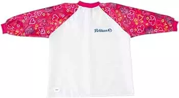 Pelikan 2056074 105353 Malschürze Girl für circa 6 9 Jahren mit Klettverschluss, rot : Amazon.de: Spielzeug