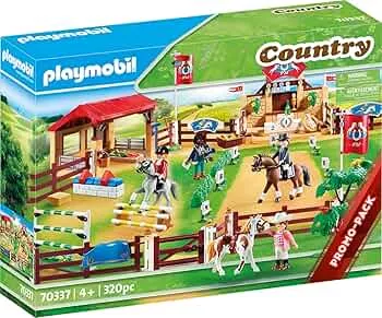PLAYMOBIL Country 70337 Großer Reitturnierplatz, ab 4 Jahren: Amazon.de: Spielzeug