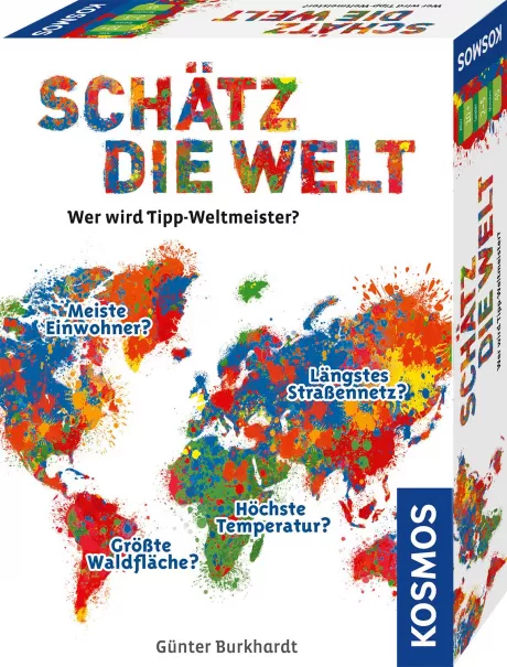 Spiel "Schätz die Welt" von KOSMOS