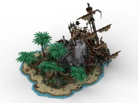 BlueBrixx - Specials - 107096 - Pirates Island: Reef Outpost