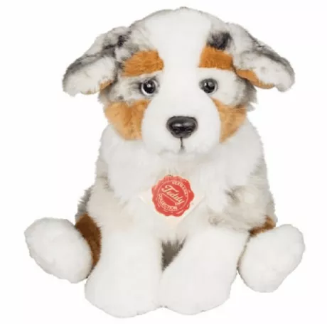 Teddy HERMANN® Australian Shepherd Welpe sitzend, 22 cm - babymarkt.de