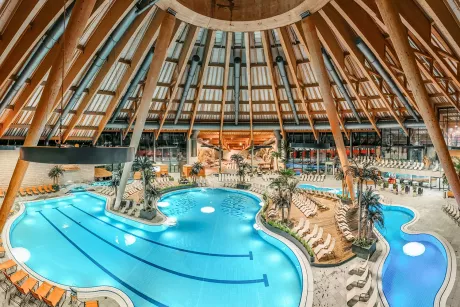 Das aquabasilea Erlebnisbad in Pratteln bei Basel
