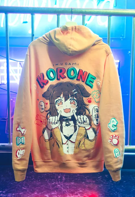 INUGAMI KORONE Hoodie – OMOCAT