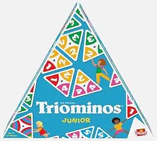 Goliath - TRIOMINOS JUNIOR - Brettspiele ab 4 Jahren - Gesellschaftsspiele für 2 bis 4 Spieler - Domino Spiel, Familienspiel geeignet für Kinder mit Durchschnittliche Dauer von 20 Minuten: Amazon.de: Spielzeug