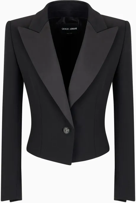 Blazer de Tecido | Giorgio Armani Feminino - Armani