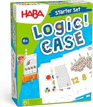 HABA Logic! CASE Starter Set 6+, Logikspiel Für Kinder Ab 4 Jahren, Reisespiel, 306118: Amazon.de: Spielzeug