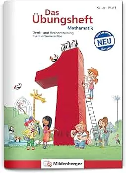 Das Übungsheft Mathematik 1: - und Rechentraining – Lernheft für 1. Klasse Mathe, Rechenübungen für die Grundschule, inkl. Lösungsheft und Sticker : Karl H Keller, Peter Pfaff, Mildenberger Verlag GmbH, Mildenberger Verlag GmbH: Amazon.de: Bøger