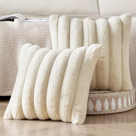 Kissen 50x50 Cremeweiß