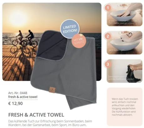Fresh & Active Towel | HARA