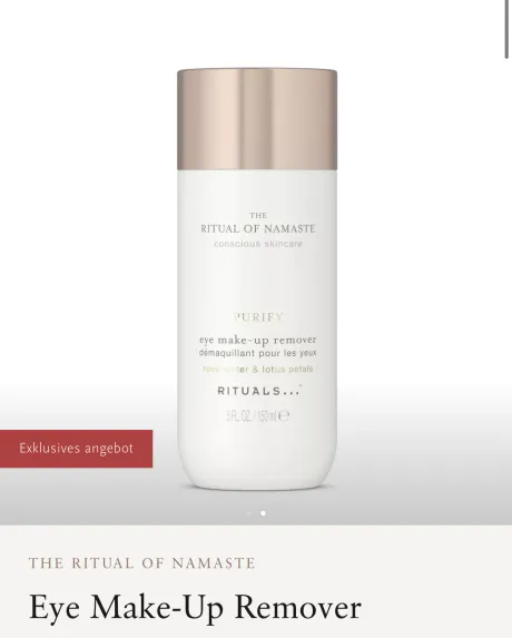 Rituals Augen Make-Up Entferner