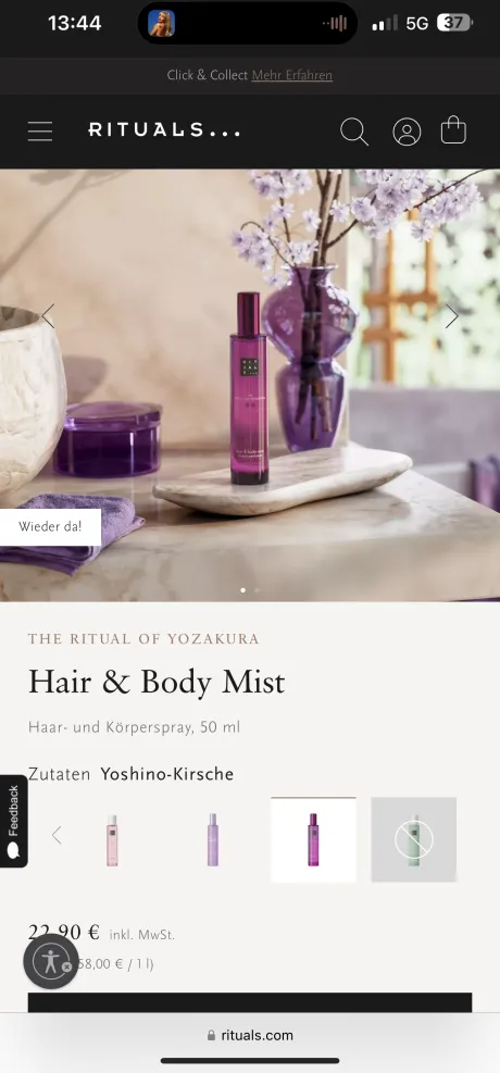 Rituals Bodymist