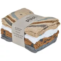 PIPPI Nuscheli - Rainbow - 8-PACK - 65x65