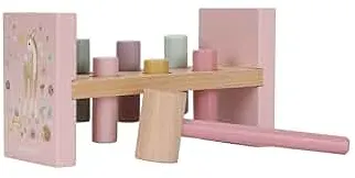 Little Dutch 7346 FSC Holz Hammerbank - Fairy Garden rosa: Amazon.de: Garten