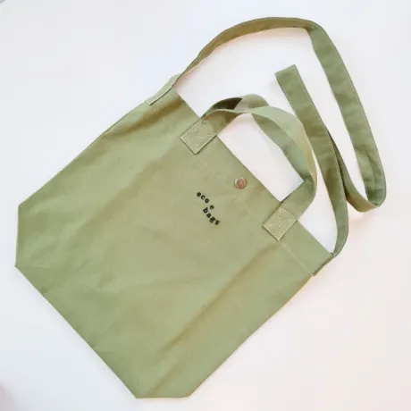 Mini Verde Sage: Bolsa Compacta com Alças e Bolso Interno