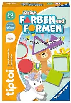 Ravensburger tiptoi Spiel 00168 - Meine Farben und Formen, Lernspiel für Kinder ab 2 Jahren - Geburtstagsgeschenke: Amazon.de: Spielzeug
