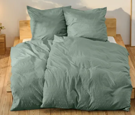 Seersucker-Bettwäsche (135x200) 19,99 €
